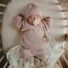 Chunky Knit Pants | Blush | Mushie - Afbeelding 4